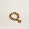 Anello color oro antico con maglie flessibili