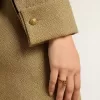 Anello color oro antico con maglie flessibili