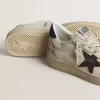 Ball Star con stella nera e linguetta sul tallone in pelle scamosciata blu