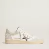 Ball Star da donna con stella in pelle metallizzata e linguetta sul tallone in pelle lucida