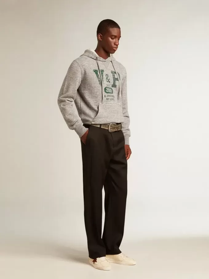 Ball Star da uomo in nappa beige con stella in mesh bordeaux e linguetta sul tallone