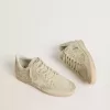 Ball Star in pelle scamosciata con cristalli Swarovski, perle e stella in pelle