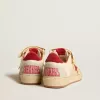Ball Star LAB da uomo in nappa e PVC con stella e linguetta sul tallone in pelle scamosciata rossa