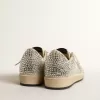 Ball Star LTD da donna con cristalli Swarovski e stella in pelle scamosciata grigia