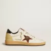 Ball Star LTD da donna con stella in mesh e linguetta sul tallone in pelle blu notte