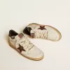 Ball Star LTD da donna con stella in mesh e linguetta sul tallone in pelle blu notte