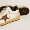Ball Star LTD da donna con stella in mesh e linguetta sul tallone in pelle blu notte