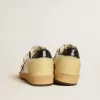 Ball Star LTD da donna con stella in mesh e linguetta sul tallone in pelle blu notte