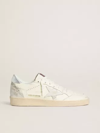 Ball Star LTD da donna con stella patchwork e linguetta del tallone in pelle metallizzata Ball Star LTD da donna con stella patchwork e linguetta del tallone in pelle metallizzata
