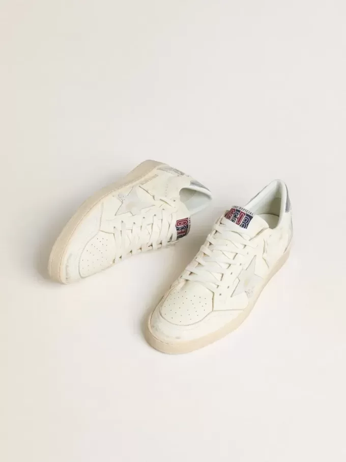 Ball Star LTD da donna con stella patchwork e linguetta del tallone in pelle metallizzata