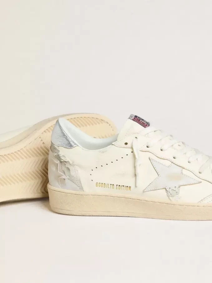 Ball Star LTD da donna con stella patchwork e linguetta del tallone in pelle metallizzata