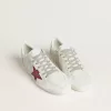 Ball Star LTD da donna con stella rossa e tallone argentato