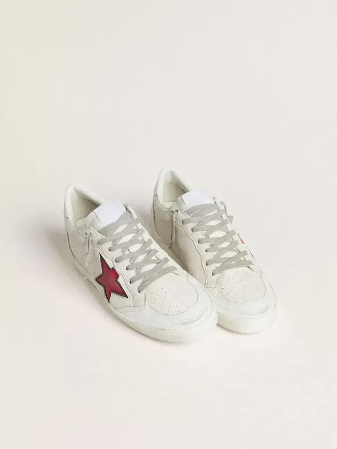 Ball Star LTD da donna con stella rossa e tallone argentato