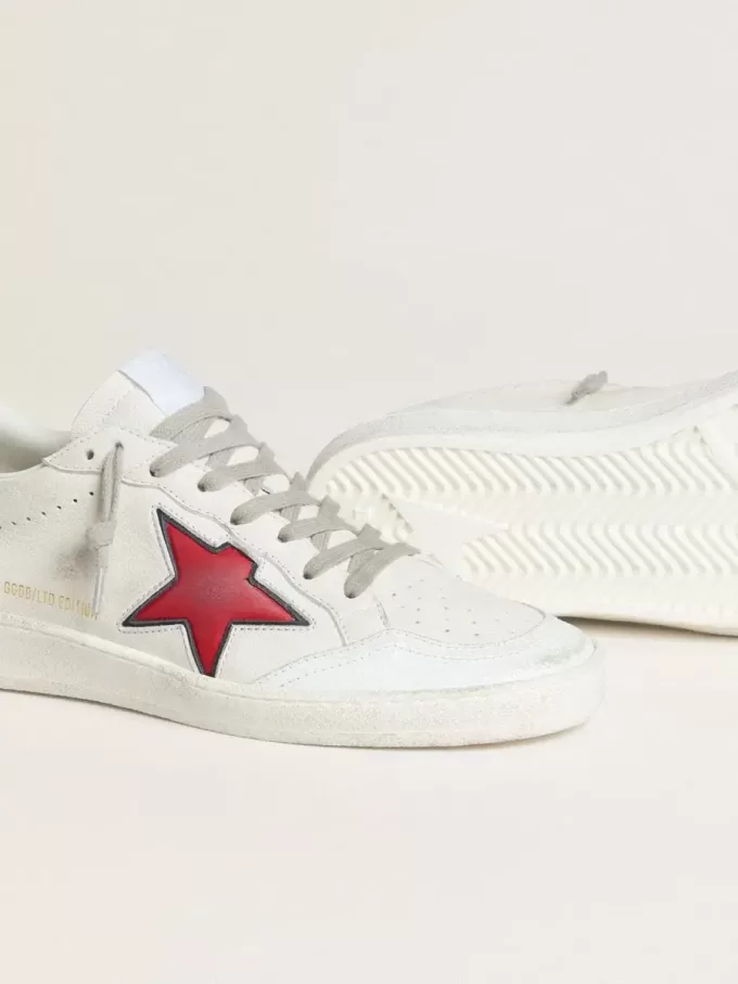Ball Star LTD da donna con stella rossa e tallone argentato