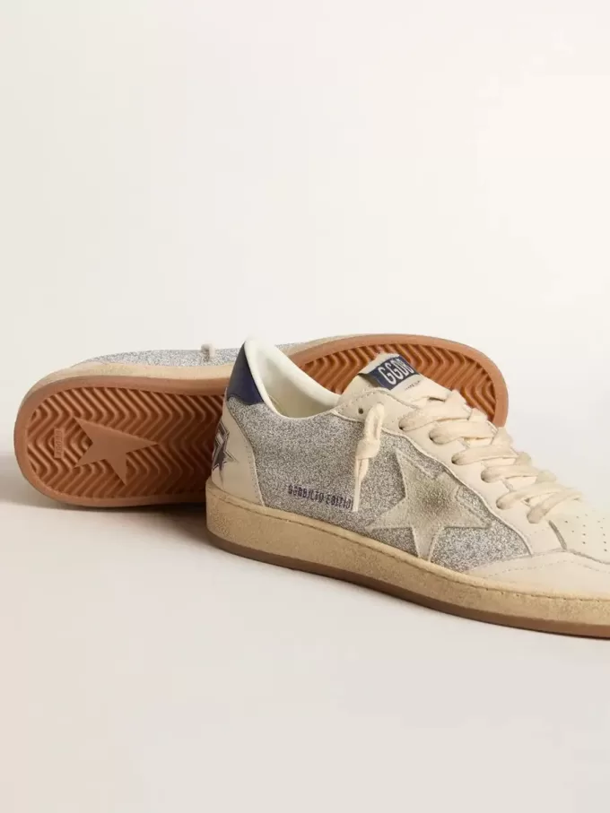 Ball Star LTD da donna in cristalli Swarovski e pelle con stella laminata oro Ball Star LTD da donna in cristalli Swarovski e pelle con stella laminata oro