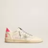 Ball Star LTD da donna in pelle nappa e mesh con stella in pelle scamosciata e linguetta in pelle sul tallone Ball Star LTD da donna in pelle nappa e mesh con stella in pelle scamosciata e linguetta in pelle sul tallone