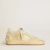 Ball Star LTD da donna in pelle scamosciata e shearling con stella in vernice bianca