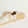 Ball Star LTD in nappa con stella in pelle metallizzata e linguetta sul tallone in pelle scamosciata Ball Star LTD in nappa con stella in pelle metallizzata e linguetta sul tallone in pelle scamosciata