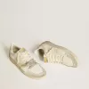 Ball Star LTD in pelle nappa con stella in pelle e linguetta sul tallone in pelle metallizzata