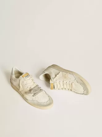 Ball Star LTD in pelle nappa con stella in pelle e linguetta sul tallone in pelle metallizzata