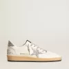 Ball Star Wishes da donna in pelle nappa con stella glitterata e linguetta sul tallone