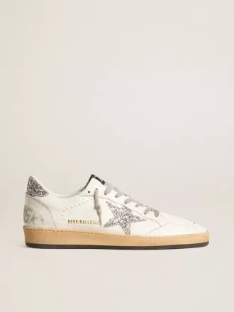 Ball Star Wishes da donna in pelle nappa con stella glitterata e linguetta sul tallone