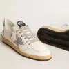 Ball Star Wishes da donna in pelle nappa con stella glitterata e linguetta sul tallone