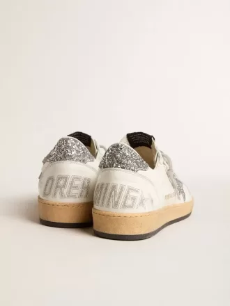 Ball Star Wishes da uomo in pelle nappa con stella glitterata e linguetta sul tallone