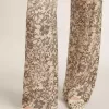 Ballerine Amy in nappa bianca con borchie color argento