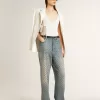 Ballerine Amy in pelle di cavallino beige con stampa leopardata