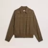 Bomber da donna in lana