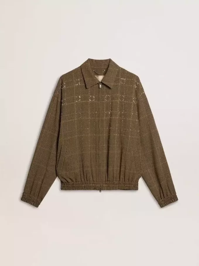 Bomber da donna in lana