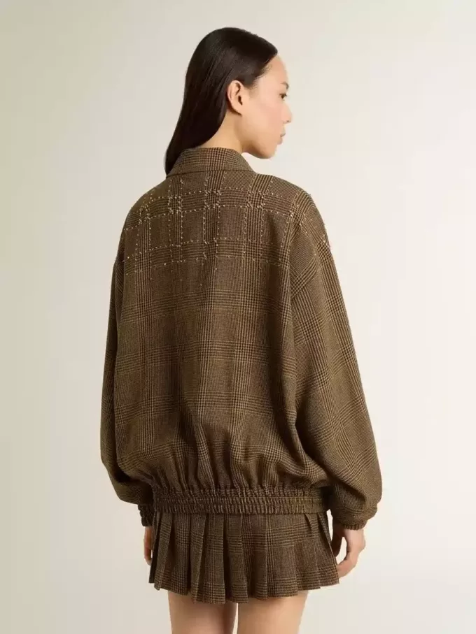 Bomber da donna in lana