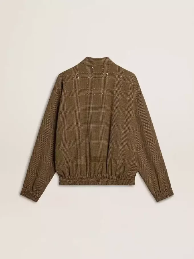 Bomber da donna in lana