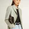 Borsa Gioia in pelle nera lucida con dettagli in metallo Borsa Gioia in pelle nera lucida con dettagli in metallo