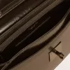 Borsa Gioia in pelle nera lucida con dettagli in metallo Borsa Gioia in pelle nera lucida con dettagli in metallo