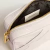 Borsa Mini Star in pelle bianco burro con stella tono su tono Borsa Mini Star in pelle bianco burro con stella tono su tono