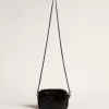 Borsa Mini Star in pelle nera con stella in cristallo Swarovski Borsa Mini Star in pelle nera con stella in cristallo Swarovski