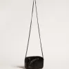 Borsa Mini Star in pelle nera con stella in cristallo Swarovski Borsa Mini Star in pelle nera con stella in cristallo Swarovski