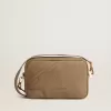 Borsa Star in pelle verde salvia con stella tono su tono Borsa Star in pelle verde salvia con stella tono su tono