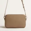Borsa Star in pelle verde salvia con stella tono su tono Borsa Star in pelle verde salvia con stella tono su tono