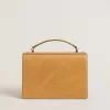 Borsa Venezia in pelle goffrata giallo ocra con dettagli dorati Borsa Venezia in pelle goffrata giallo ocra con dettagli dorati