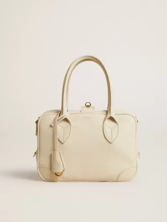 Borsa Vita in pelle color burro con dettagli dorati Borsa Vita in pelle color burro con dettagli dorati