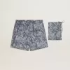 Boxer da uomo con stampa marina azzurra e bianca Boxer da uomo con stampa marina azzurra e bianca
