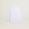 Camicia da bambino con righe azzurre