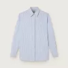Camicia da donna a righe sottili Camicia da donna a righe sottili