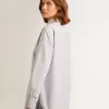 Camicia da donna a righe sottili Camicia da donna a righe sottili