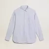 Camicia da uomo a righe sottili Camicia da uomo a righe sottili