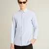 Camicia da uomo a righe sottili Camicia da uomo a righe sottili