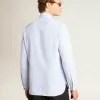 Camicia da uomo a righe sottili Camicia da uomo a righe sottili